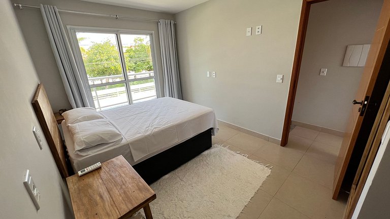 Duplex 2 quartos na orla de Porto Seguro