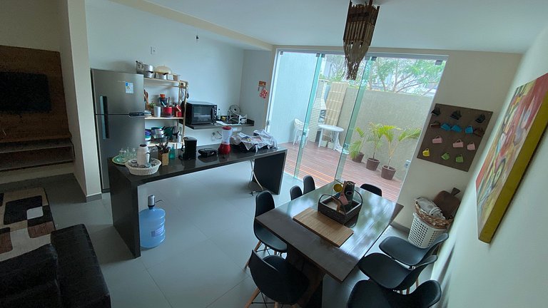 Casa duplex 3/4 no Alto Taperapuan Porto Seguro