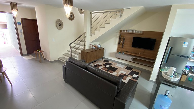 Casa duplex 3/4 no Alto Taperapuan Porto Seguro