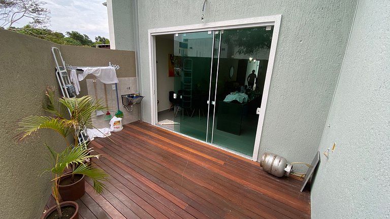 Casa duplex 3/4 no Alto Taperapuan Porto Seguro