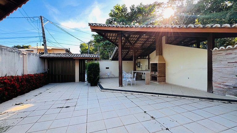 casa ampla individual no mundaí 400m da praia