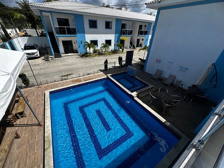 Apto 2/4 no condomínio garden na orla