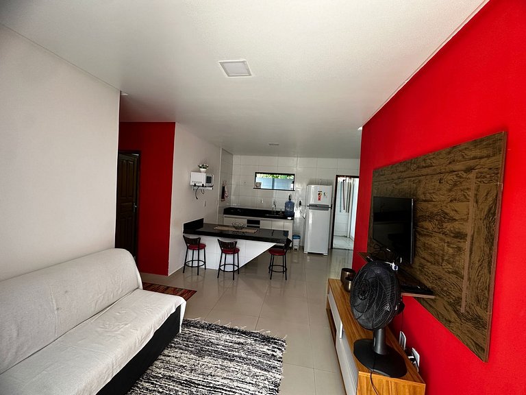 Apto 2/4 condominio garden na orla